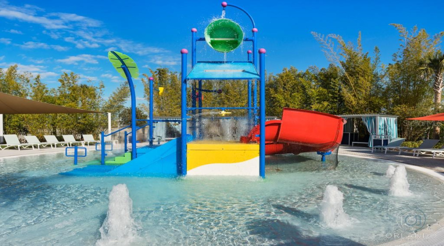 kids splash area