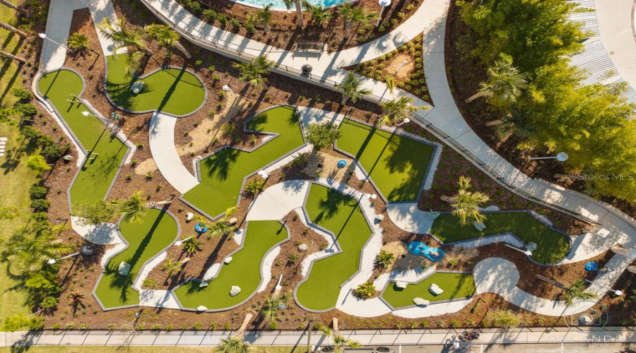 mini golf course