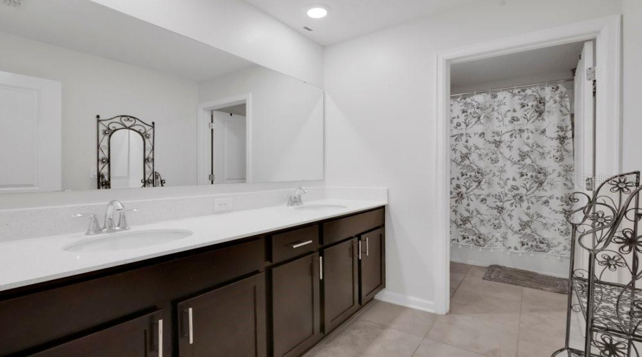 Fourth Bathroom, Double Vanity