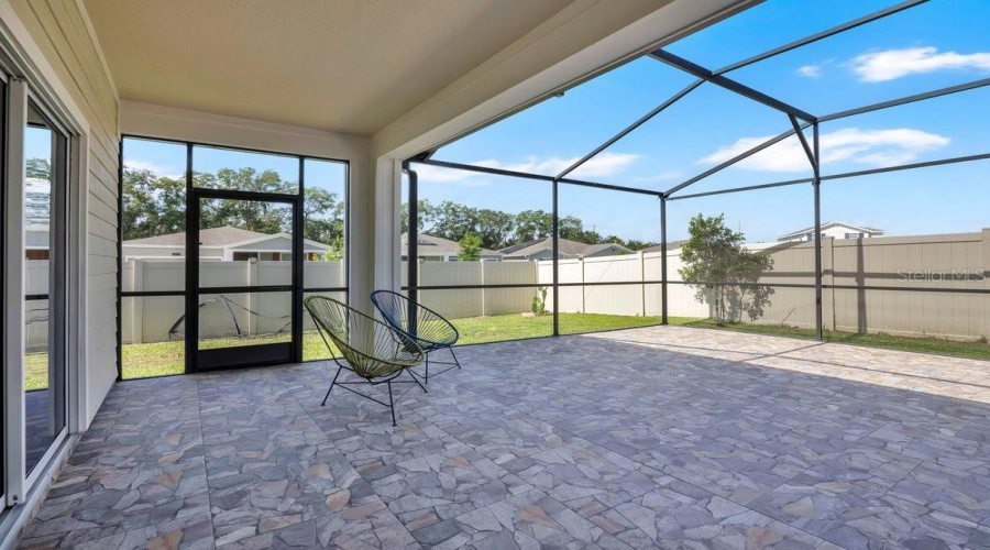 Back Covered Porch