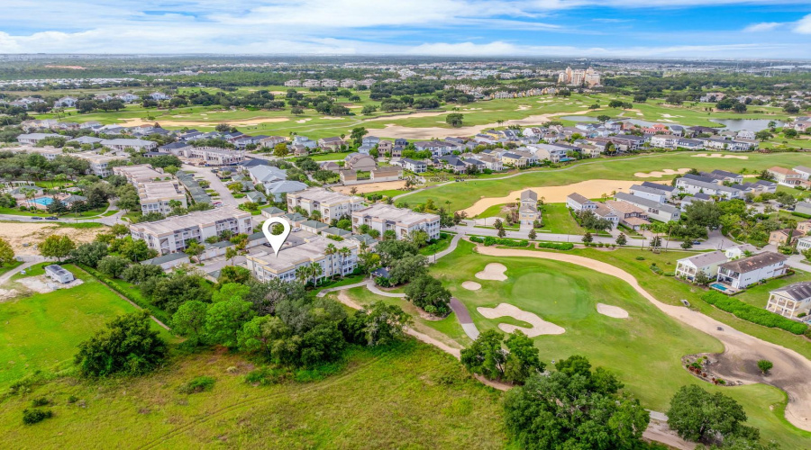 For golf course views!