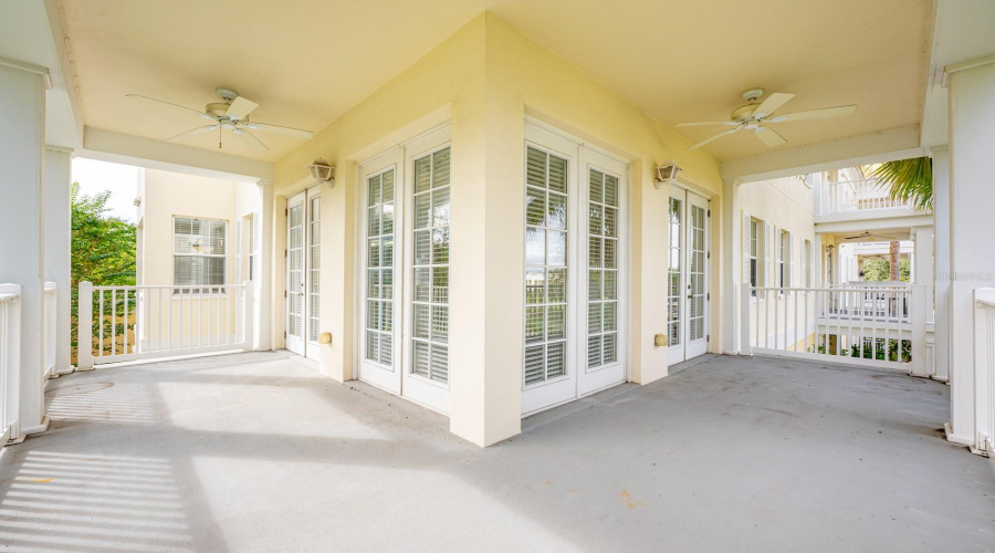 Wrap around balcony to enjoy the golf course views!
