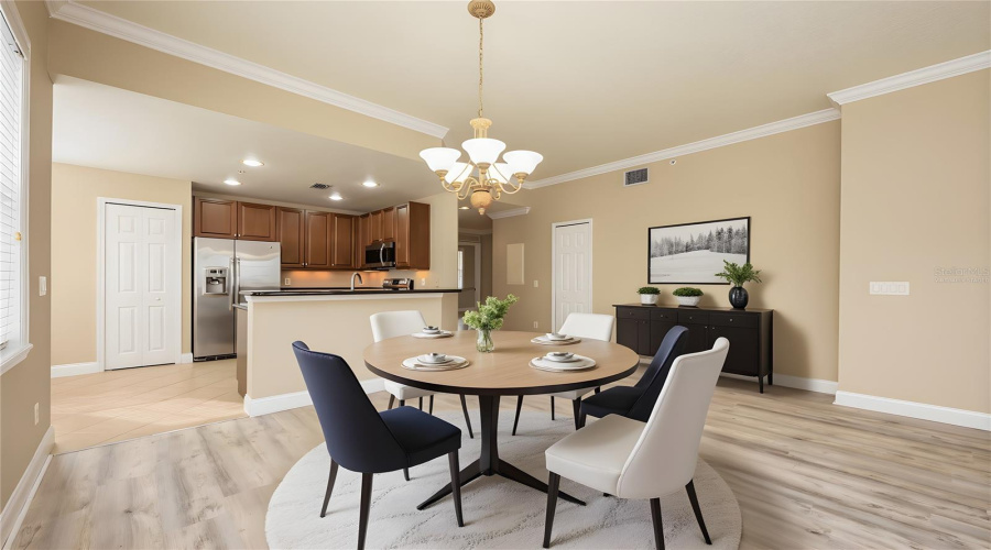 Dining/Kitchen. Virtually Staged.