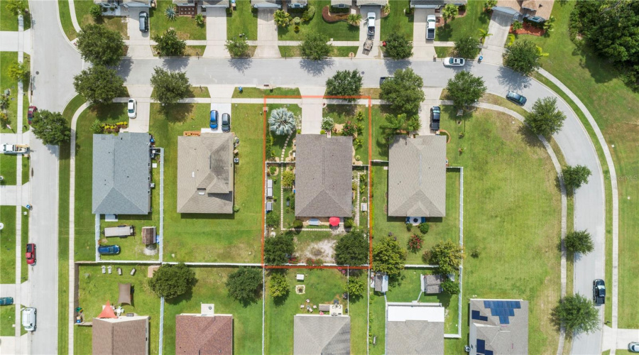 birds eye view