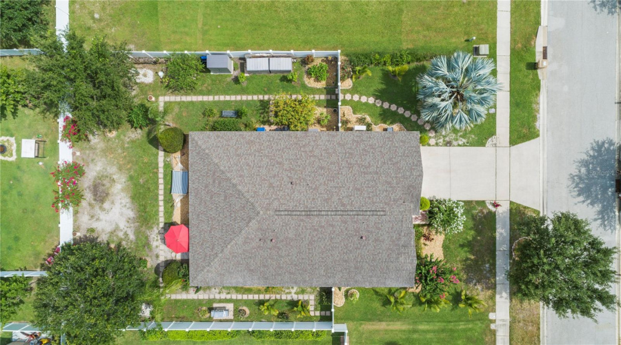 birds eye view