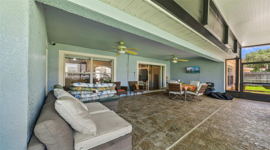 Covered Screened Porch