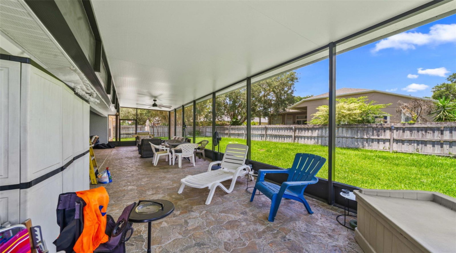 Covered Screened Porch