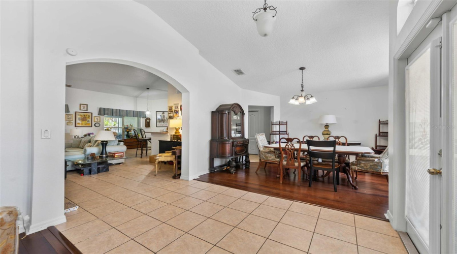 Formal Dining Room Angled