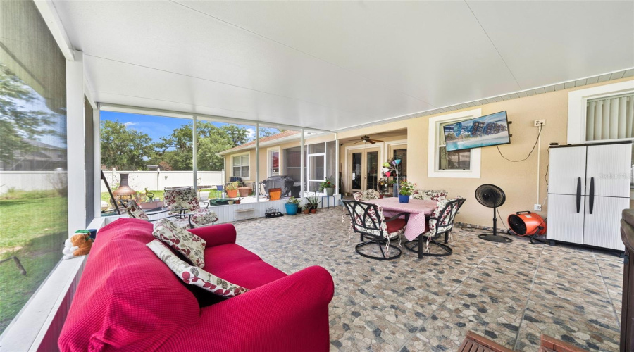 Covered Screened Porch