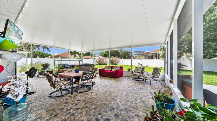 Covered Screened Porch