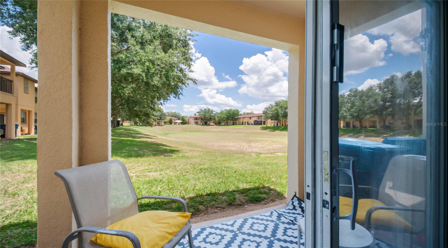 Patio area