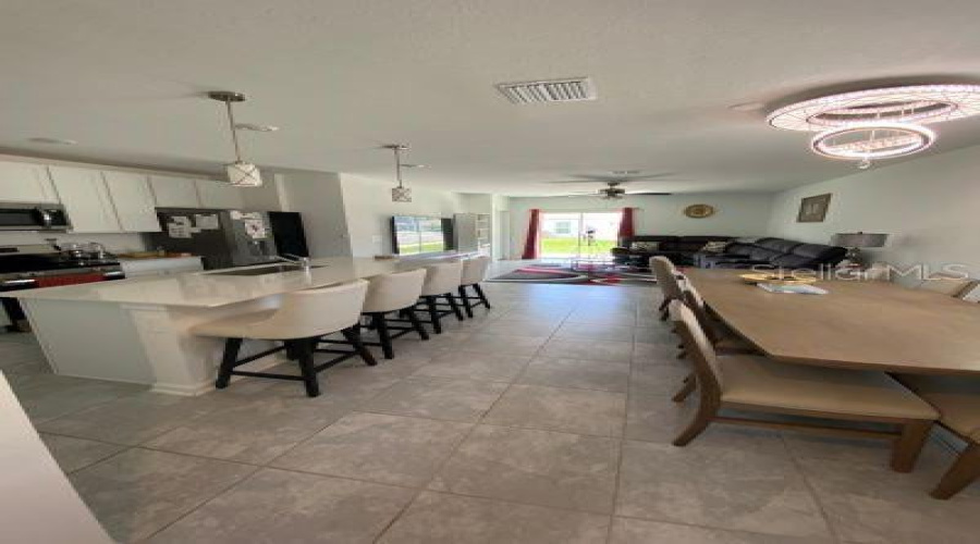 Open floor plan