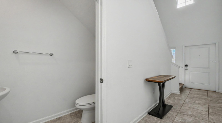 1st floor half bath