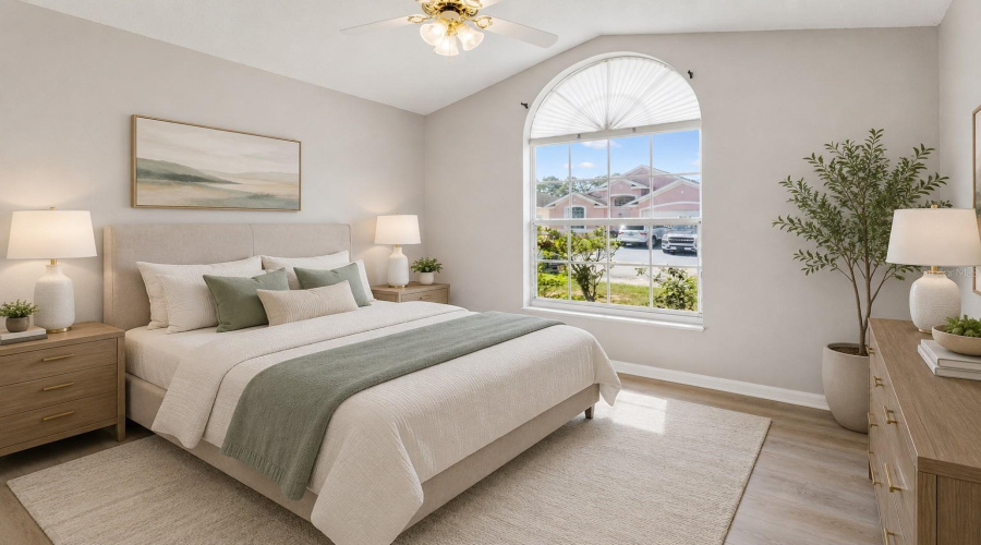 Staged Guest Bedroom 1