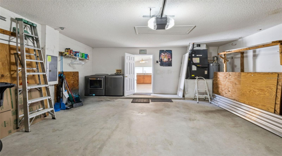 2 Car Garage with Laundry