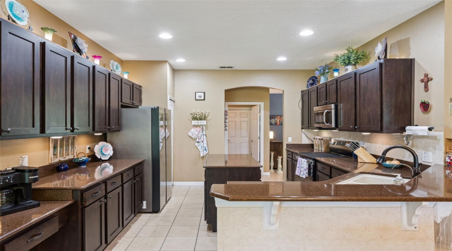 Side of the kitchen