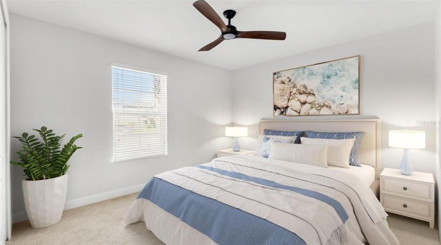 bedroom 1 -staged