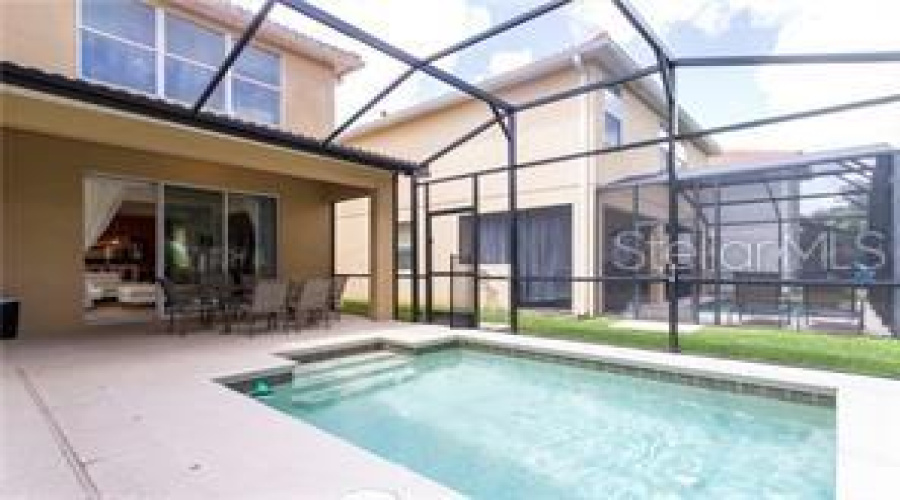 private heated pool
