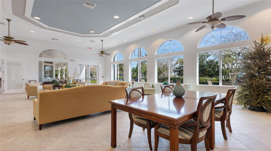 Reception area