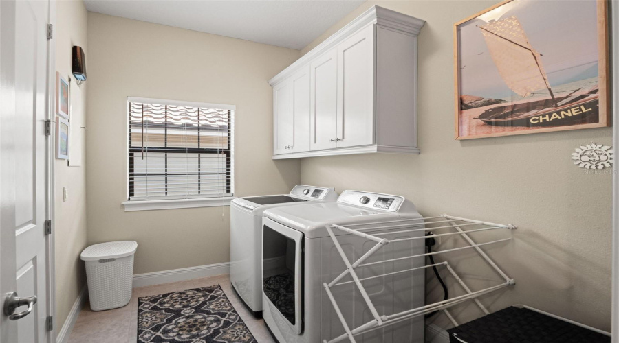 Upstairs Laundry Room