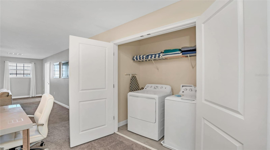 Interior Laundry Closet