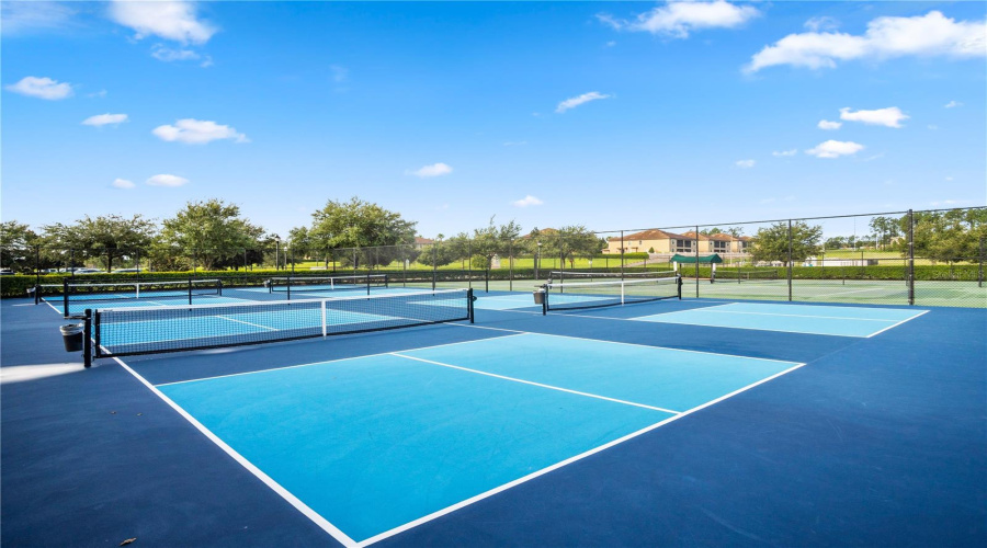 Pickleball courts