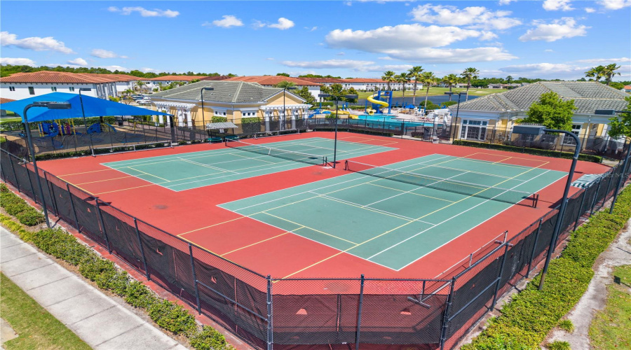 Tennis courts