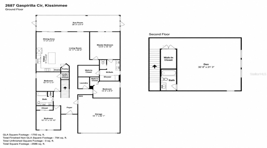 KISSIMMEE, Florida 34746, 4 Bedrooms Bedrooms, ,3 BathroomsBathrooms,Residential,For Sale,GASPIRILLA,0,MFRO6419839