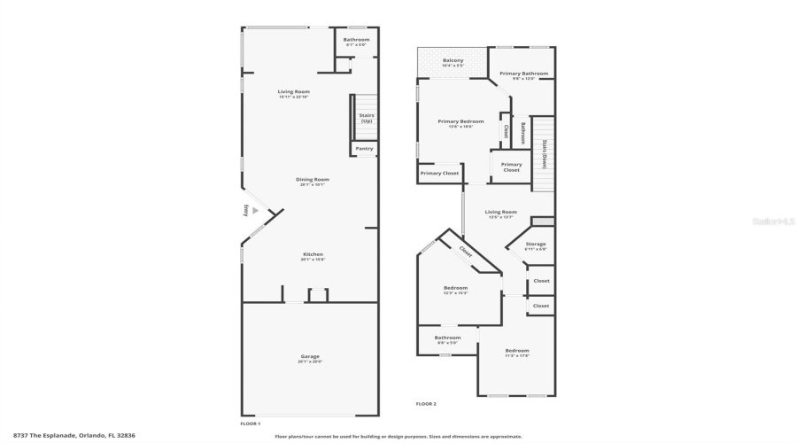 ORLANDO, Florida 32836, 3 Bedrooms Bedrooms, ,2 BathroomsBathrooms,Residential,For Sale,THE ESPLANADE,0,MFRO6419132