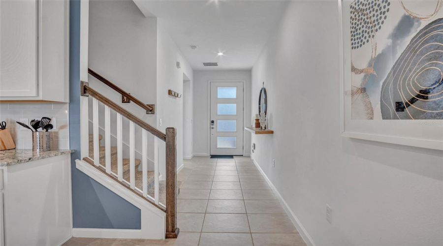 Bright, Open Foyer with Natural Light