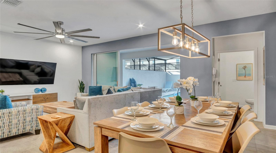 Modern lighting & finishes