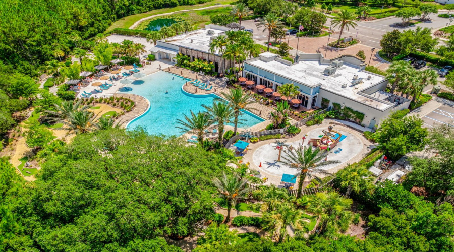 Resort style pool.