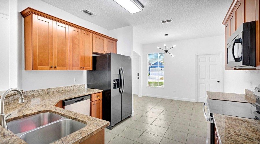 Kitchen Looking at Breakfast Area
