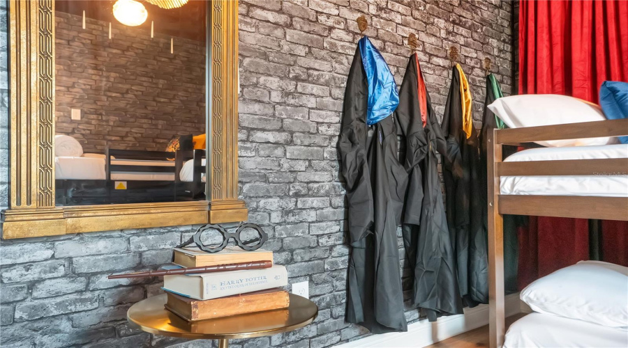 Every handcrafted detail helps bring the magic to life, creating one of the home's most memorable guest experiences.