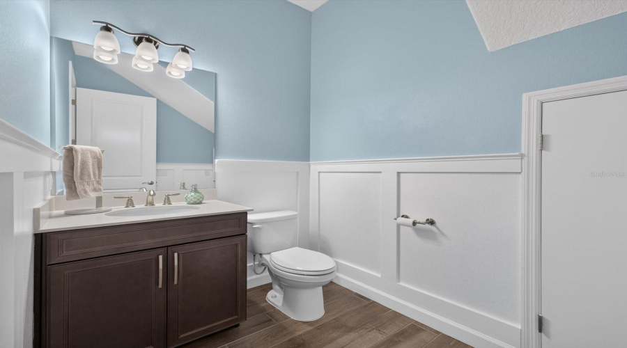 Powder room downstairs