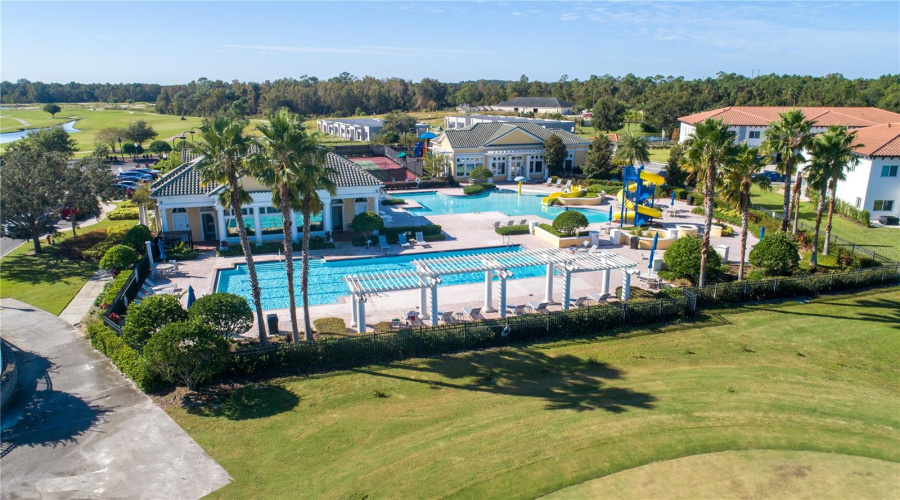 Olympic- and resort-style heated pool