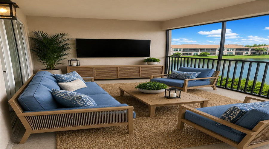 Living Dining Entertainment space
