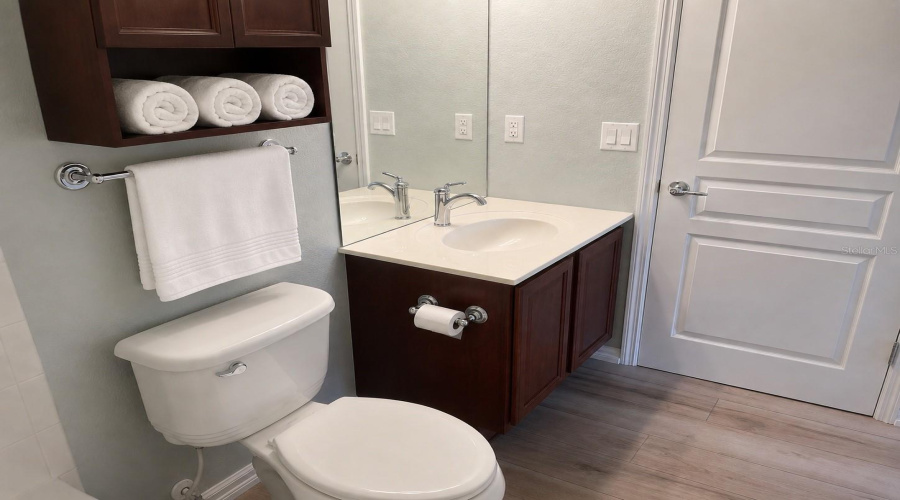 Second bathroom