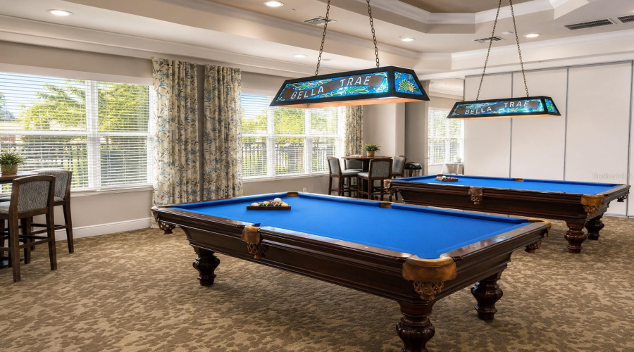 Billiards room