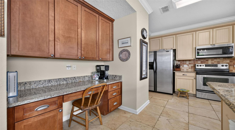 Jr Office in Kitchen