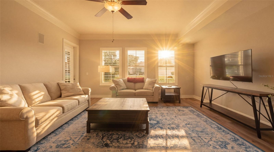 Twilight Living Room
