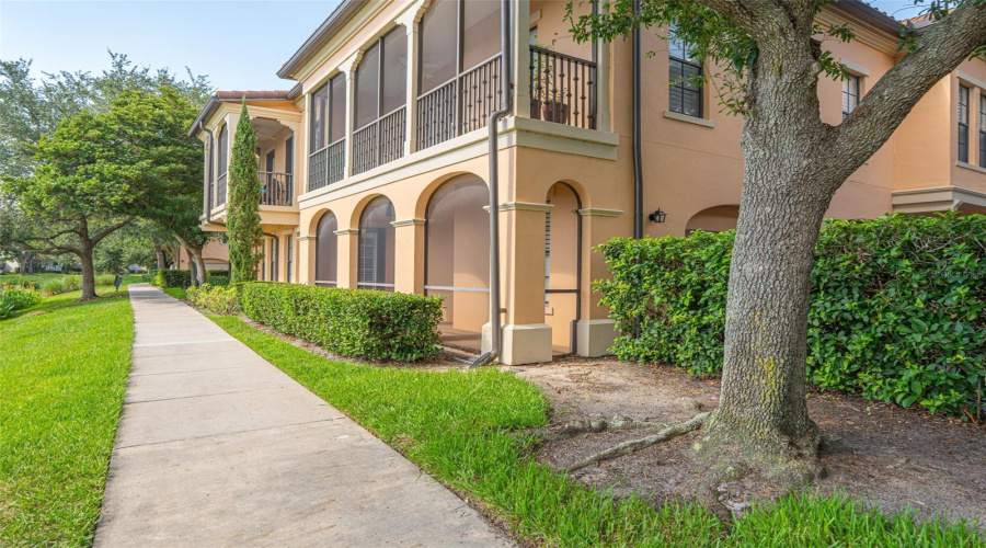 Outside Side walk Rear