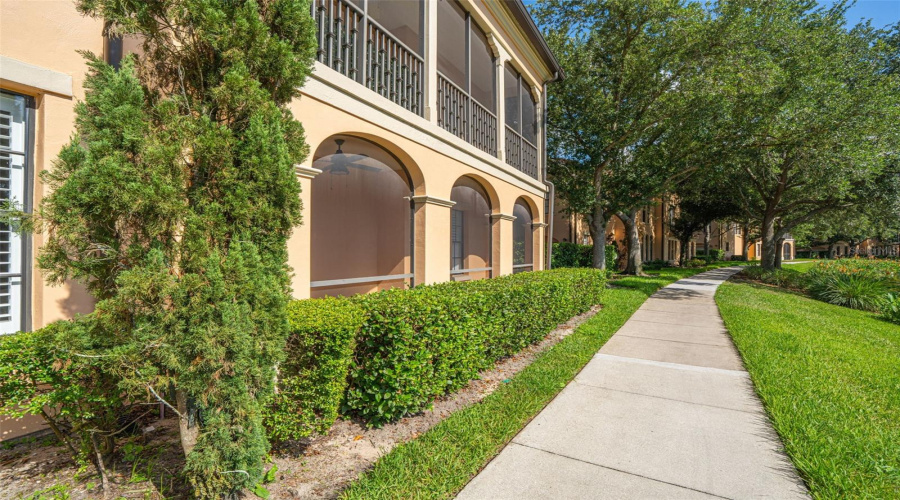 Outside Side walk Rear