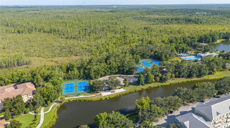 Tennis Courts and Walking Trails