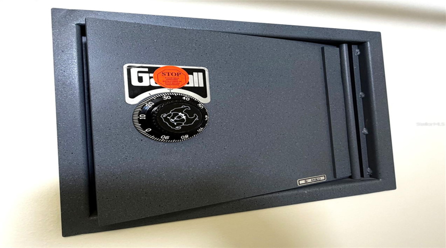 Wall Safe in Closet