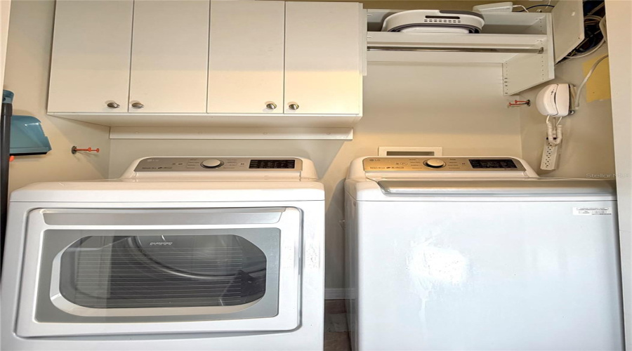 Laundry closet