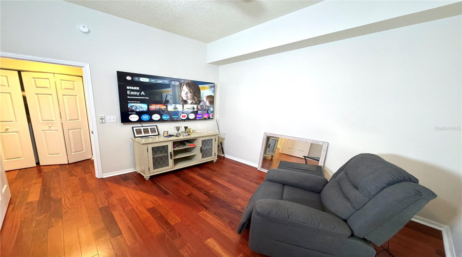 Second bedroom with closet