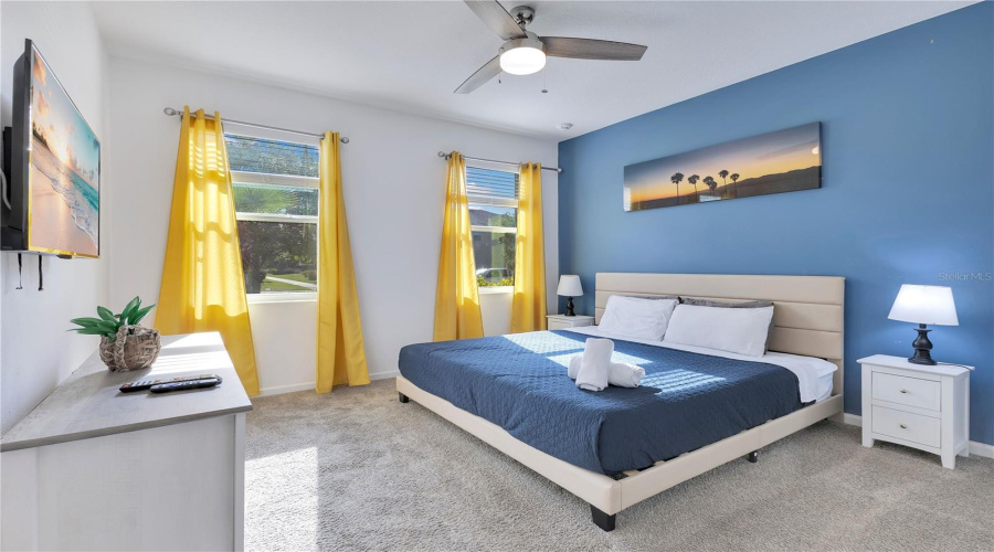 First floor guest bedroom.