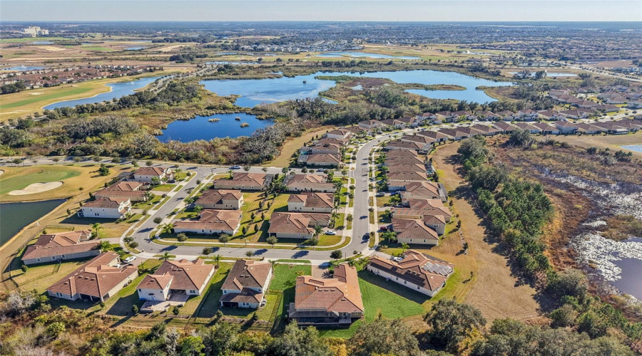 Aerial of House