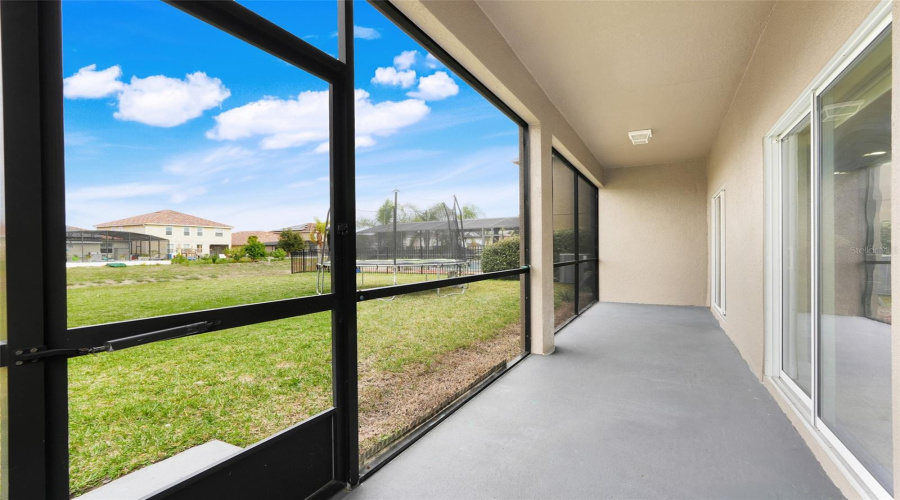 SCREENED PATIO